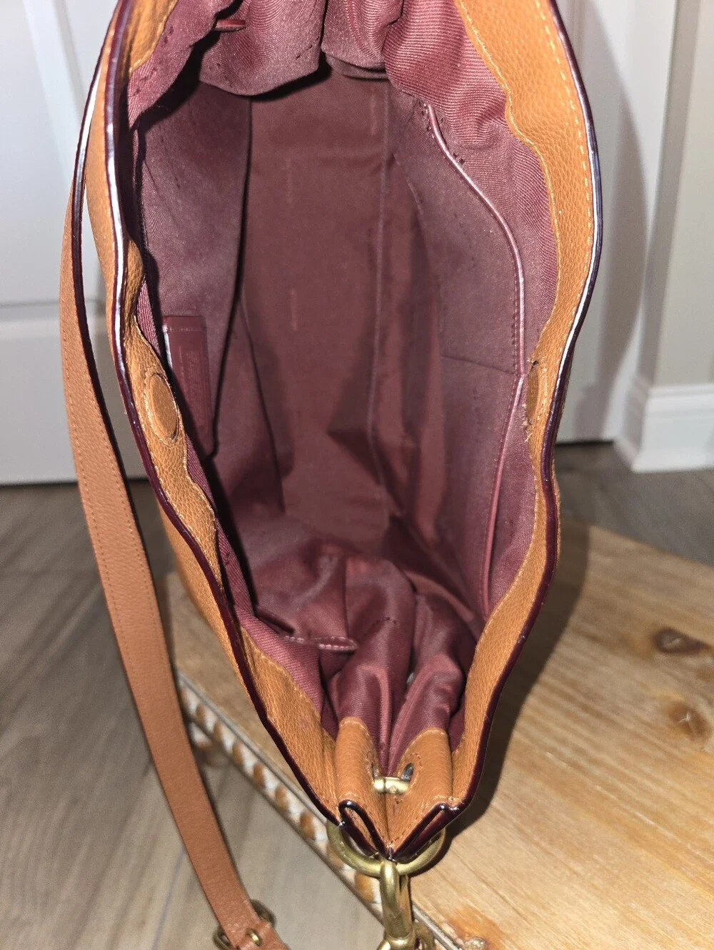 Coach Tabby Hobo Bag 78207 – Polished Pebble Leather | Saddle